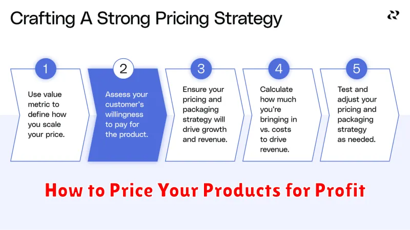 How to Price Your Products for Profit