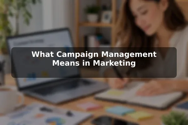What Campaign Management Means in Marketing
